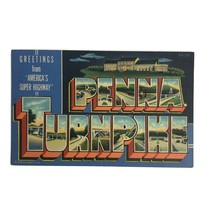 Vintage 1941 Postcard Penna. Pennsylvania Turnpike America&#39;s Super Highw... - $9.46