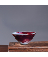 Jun Kiln Red Purple Kiln Change Glaze Douli Tea Cup - Handmade Vintage - €772,86 EUR