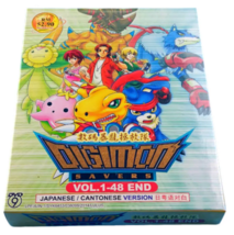 Anime Dvd Digimon Savers Complete Tv Series Box (1-48 Episodes) Free Shipping - £25.09 GBP