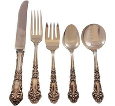 French Renaissance by Reed &amp; Barton Sterling Silver Flatware Set 8 Service 40 pc - £1,901.19 GBP