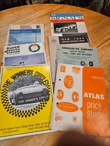 Lot Of 7 Vintage Super Service, Atlas, Signals, American Oil Magazines Guides - £15.81 GBP