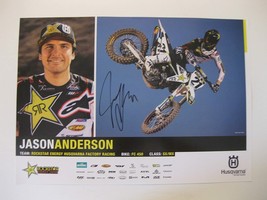 Jason Anderson supercross motocross signed autographed 11x17 Poster COA.. - £77.31 GBP