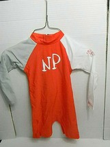 NP Surf Girl&#39;s Springsuit Long Sleeve Rashguard Shirt UPF 50+ UV Swimsui... - £14.15 GBP