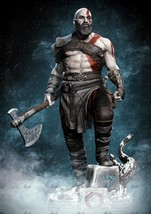 1/24 75mm 3D Print Model Kit Kratos Warrior God of War Movie Unpainted - £20.30 GBP