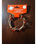 Christmas Mini Bell Garland Red Bells-Brand New-SHIPS N 24 HOURS - $298.90 MXN