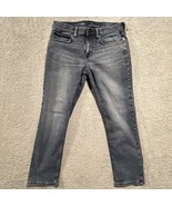 Marc Anthony Slim Straight Jeans Men&#39;s 33x30 Stretch Pants Luxury Denim ... - $18.16 CAD