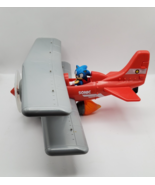 Sonic The Hedgehog Tornado Plane Toy 2024 Jakks Pacific Lights &amp; Sound SEGA - $290.38 MXN