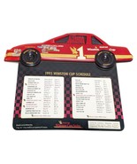 Winston Cigarettes Sign 1995 NASCAR Schedule Double Sided Hanging Cup - $89.99