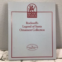 VTG Rockwells Legend Of Santa Ornament Collection W/Original Box Norman Rockwell - £23.87 GBP
