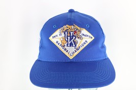 NOS Vtg Converse 1996 National Champ University Kentucky Basketball Snapback Hat - £79.58 GBP