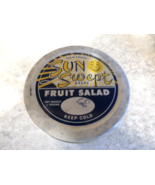 VINTAGE--SUN SWEPT FRUIT SALAD 1 LB. GLASS JAR-L@@K! - €8,10 EUR
