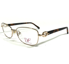 Diane von Furstenberg Gafas Monturas DVF8046 717 Carey Oro 51-16-135 - £36.98 GBP