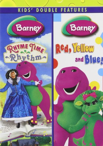 Primary image for Barney Rhyme Time Rhythm / Red, Yellow And Blue! Double Feature