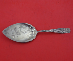 Rose aka Bug by Knowles Sterling Silver Pie Server FH AS BC Leaves and Flowers - £385.58 GBP