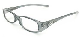 G390 Red Crystal Pattern Reading Glasses +2.0 Funky - £14.29 GBP