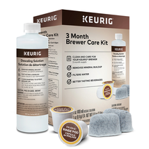 Keurig 3-Month Brewer Maintenance Kit Includes Descaling Solution - £14.84 GBP