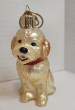 Old World Christmas Cockapoo Puppy Dog Glass Ornament 12440 Decoration F... - $12.59