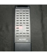 Sharp Video Cassette Recorder Remote Control GO575GE G0575GE VCR - £9.33 GBP