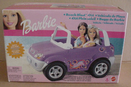 BARBIE BEACH BLAST 4x4 Purple Vehicle  2002 Mattel #67385 - £6.25 GBP
