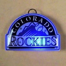 Official Colorado Rockies Licensed Lapel Pin Flashing Enamel Pin MLB Aut... - $985.44 MXN