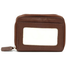 Accordion Cardholder Wallet (Brown) - £7.90 GBP