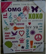 Target Xhilaration Hanging Wall Art: Texting - NEW - GREAT GRAPHICS - CO... - £15.56 GBP