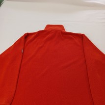 American Eagle Outfitters Mens M Orange Cotton Blend 1/4 Zip Pullover Sweatshirt image 10