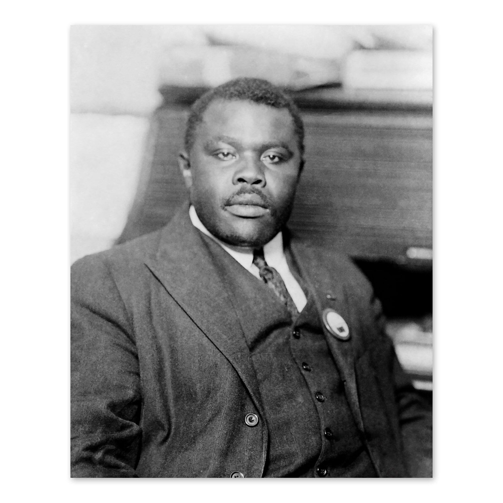 Primary image for 1920 Marcus Garvey Provisional President of Africa Poster Photo Wall Art Print