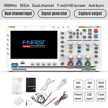 -1014D 7&quot; Lcd 2 Channel Signal Generator Digital Storage Oscilloscope - $249.99