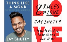 Jay Shetty 2 Books Set: Think Like A Monk + 8 Rules of Love (English, Paperback) - £16.92 GBP