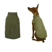 Zack &amp; Zoey Ivy League Warm Dog Vest Small/Medium Size Green Color CLOSEOUT !! - £11.74 GBP