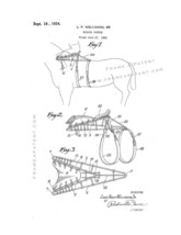 Horse Riding Saddle Patent Print - White - £6.22 GBP+