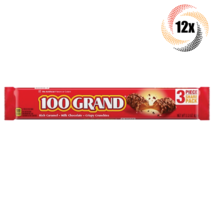 12x Packs 100 Grand King Size Chocolate Caramel Candy Bars 2.2oz | Fast Shipping - $44.80 CAD