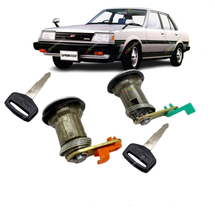  Retainer Clip &amp; Door Lock with Key Fit Toyota Corolla Sprinter DX KE70 TE72 KE7 - £73.18 GBP