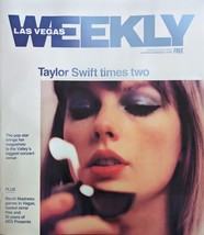 Taylor Wsift Times Two Las Vegas Weekly Magazine 2023 - £7.15 GBP