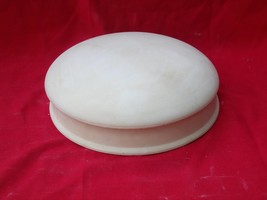 Domed Lid 7.5&quot; Round Box Bisque To Paint - £7.99 GBP