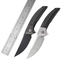 Petrified Fish PFP05 K110 Steel Blade Carbon Fiber Handle EDC Folding Knife - $99.00