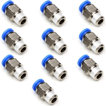 6Mm Push to Connect 1/8 Inch NPT Air Fittings Push in Connectors Air Lin... - $14.95