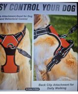 Dog Harness  No Pull Control Adjustable Large Handle Heavy Duty - $19.26