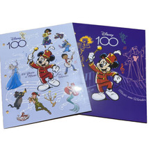 Disney Mickey Mouse Pocket Folders 100 Years of Music and Wonder 9.5x11.... - $11.65