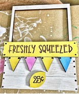 Lemonade Mini Painted Tiered Tray Signs - £8.33 GBP