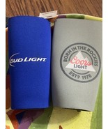 Vintage Beer Koozies- Bud Light Coors Light- NWT - $9.95