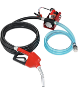12V DC Portable Electric Self-Priming Fuel Transfer Extractor Pump Kit w... - £131.71 GBP