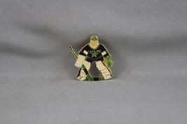 Dallas Stars Pin (VTG) - 1990s Away Goalie by Ace - Inlaid Pin - $19.00