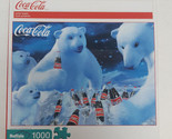 Coca-Cola Polar Bears Chill Party Coke Jigsaw Puzzle 1000 Pieces Buffalo... - $14.99