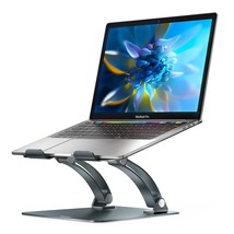 Laptop Stand, Ergonomic Height Angle Adjustable Laptop Riser Holder Comp... - £43.14 GBP