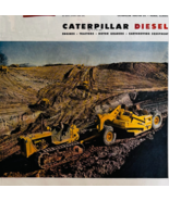 1947 Caterpillar Diesel Bulldozers Advertisement Construction Machinery ... - $29.99