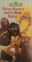 Sesame Street-Three Bears And A New Baby(Vhs 2003)TESTED Collectible RARE-SHIP24 - $18.69