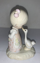 Vintage Precious Moments Figurine Make A Joyful Noise E-1374/G Hourglass - £13.87 GBP