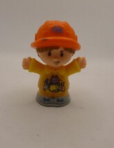 Fisher Price Little People Construction Worker Boy Orange Hat. Read Desc... - $4.95